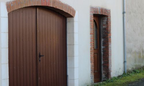 Porte de garage ouverture intérieure - Parthenay (79)